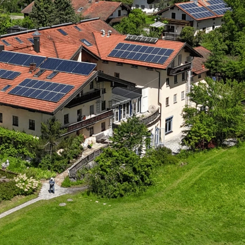 Seitenansicht Hotel